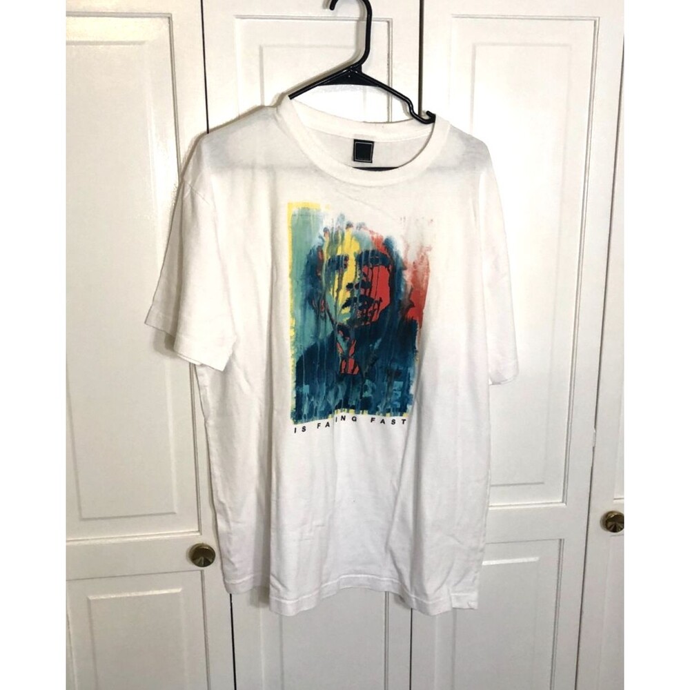 Vintage Style Obama "Hope is Fading Fast" Graphic T-Shirt White Satire XL